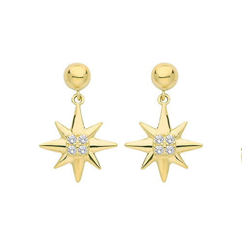 9ct Yellow Gold Earrings