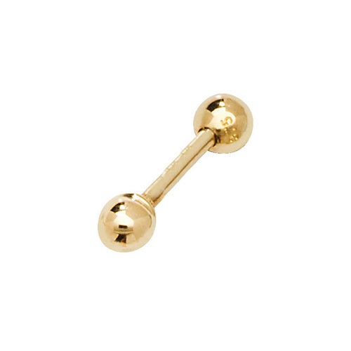 Clustdlysau Aur Melyn 9ct