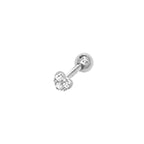 9ct White Gold Earrings