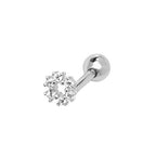 9ct White Gold Earrings