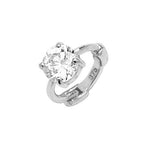 9ct White Gold Earrings