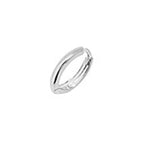 9ct White Gold Earrings