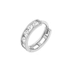 9ct White Gold Earrings