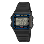 Casio Collection Mens Digital Watch with Black Dial and Black Strap F-B100W-1AEF