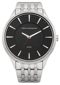 French Connection FC1166BM Mens Black and Silver Bracelet Watch