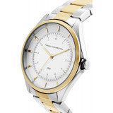 French Connection Ladies Watch with White Dial FC1326SGM