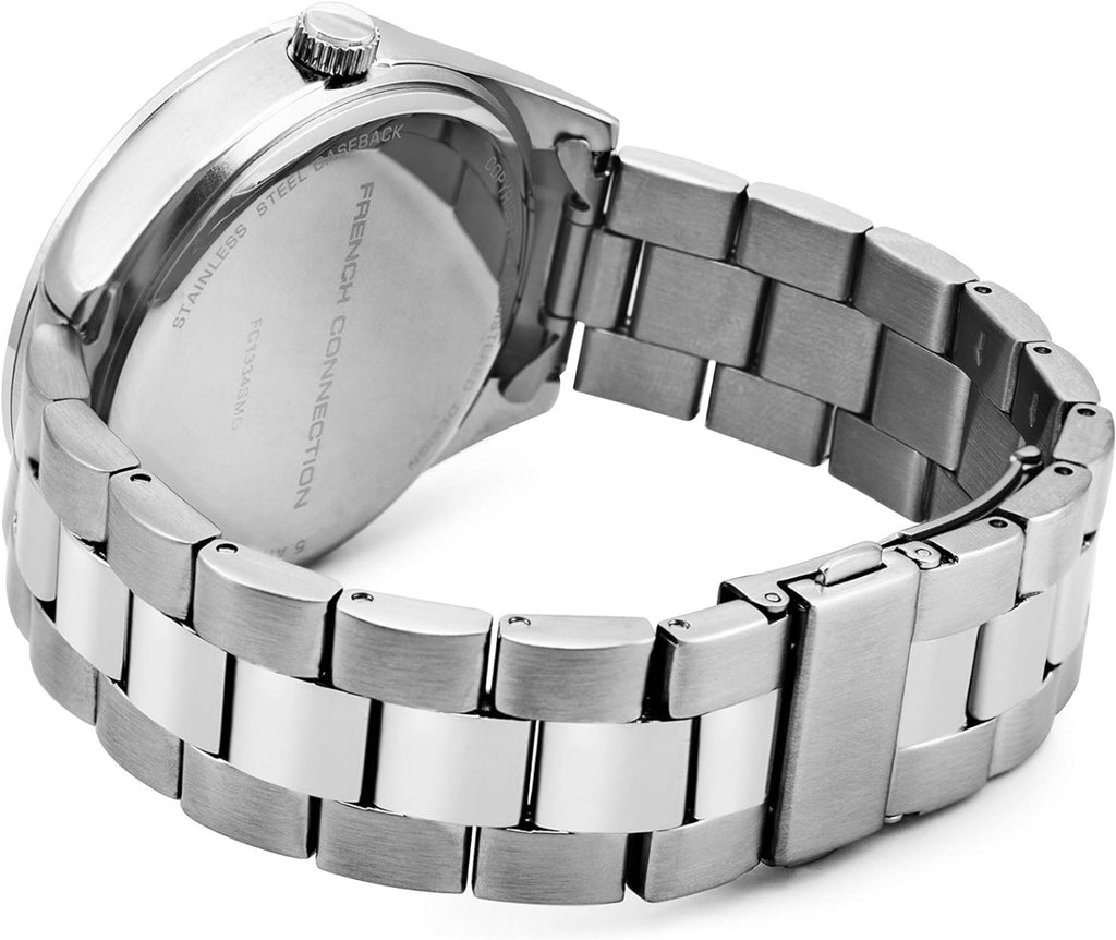 French Connection Mens Watch with Stainless Steel Bracelet FC1334SMG