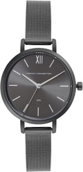 French Connection Ladies Watch with Black Milanese Strap FCE22GN