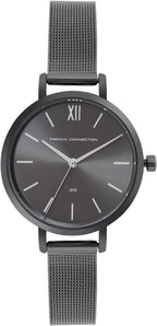French Connection Ladies Watch with Black Milanese Strap FCE22GN