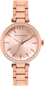 French Connection Ladies Watch with Rose Gold Bracelet FCP22RGM