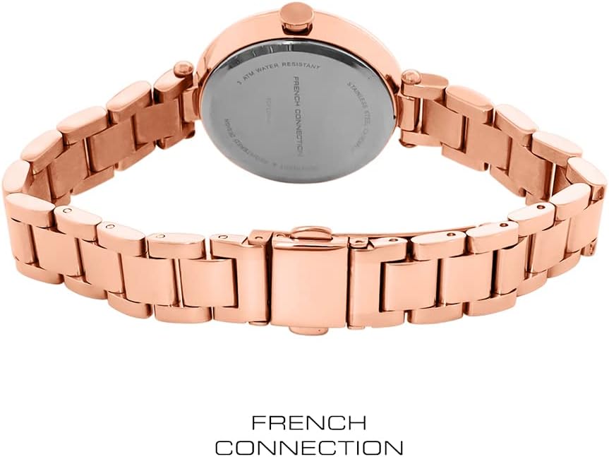 French Connection Ladies Watch with Rose Gold Bracelet FCP22RGM