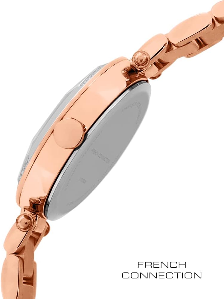 French Connection Ladies Watch with Rose Gold Bracelet FCP22RGM