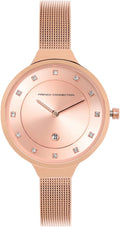 French Connection Ladies Watch with Rose Gold Milanese Strap FCP23RGM
