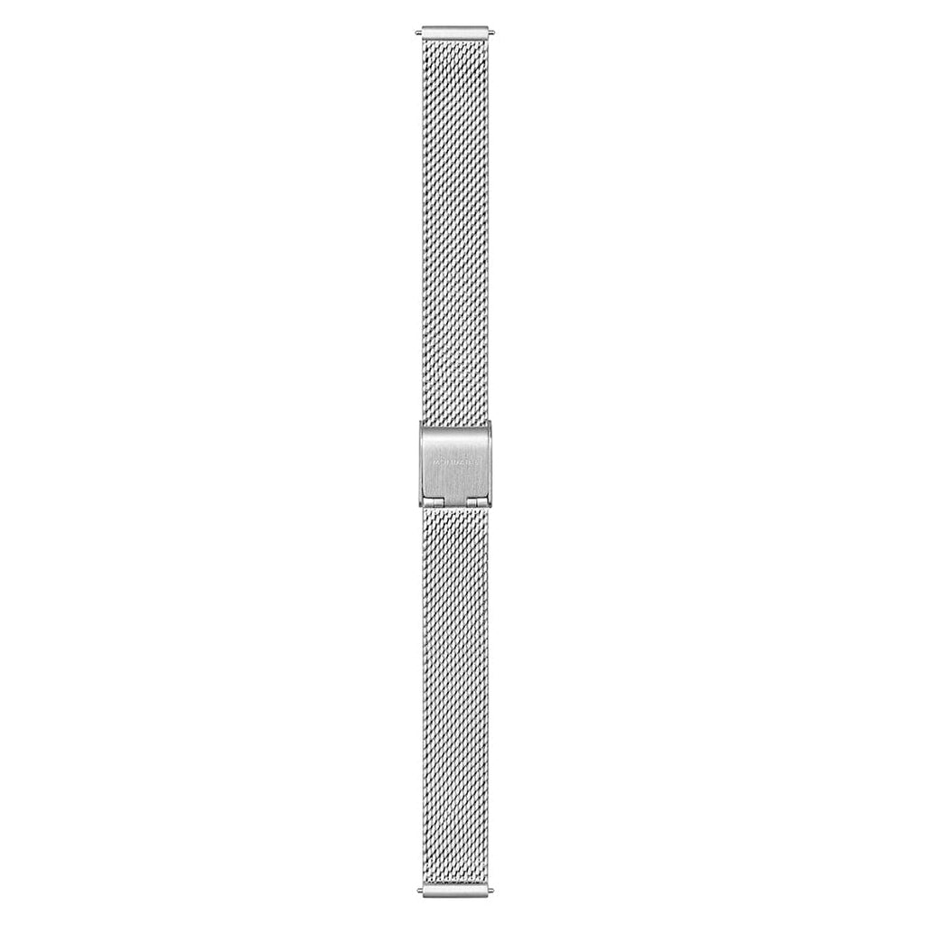 Mondaine Evo 2 Ladies Watch with White Dial and Silver Milanese Strap MSE.26110.SM