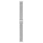 Mondaine Evo 2 Ladies Watch with White Dial and Silver Milanese Strap MSE.26110.SM