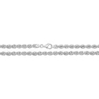Sterling Silver Rope Chain