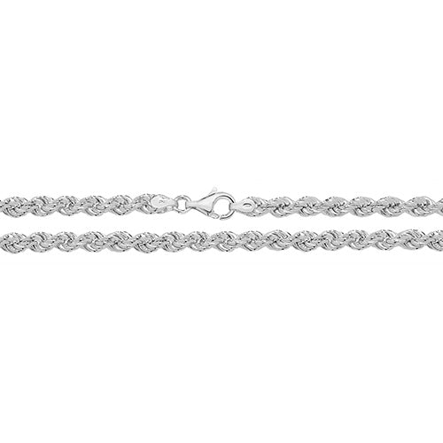 Sterling Silver Rope Chain