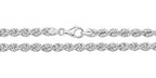 Sterling Silver Rope Chain