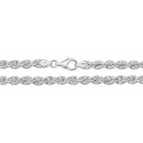 Sterling Silver Rope Chain