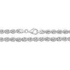 Sterling Silver Rope Chain