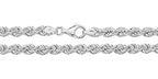 Sterling Silver Rope Chain
