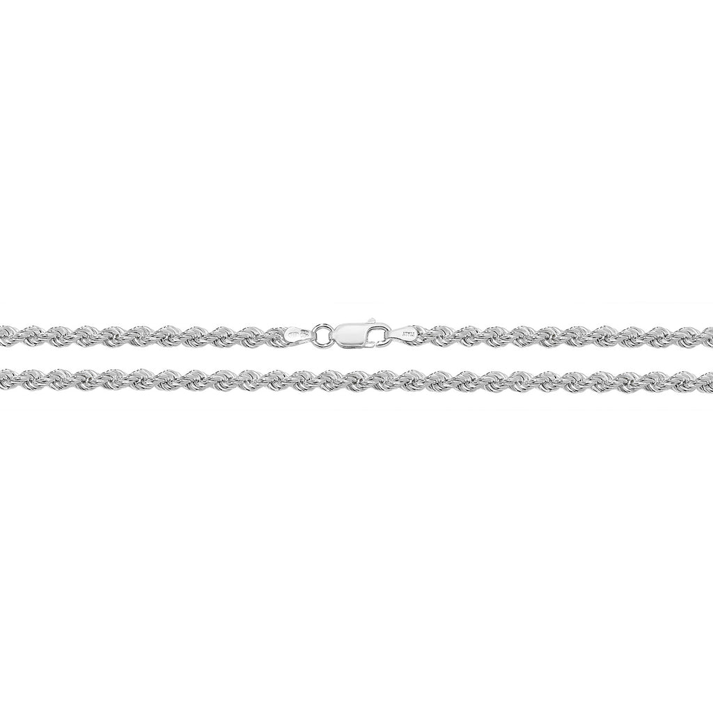 Sterling Silver Rope Chain