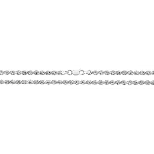 Sterling Silver Rope Chain