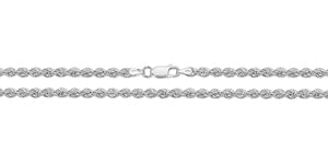Sterling Silver Rope Chain