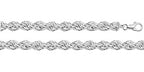Sterling Silver Rope Chain