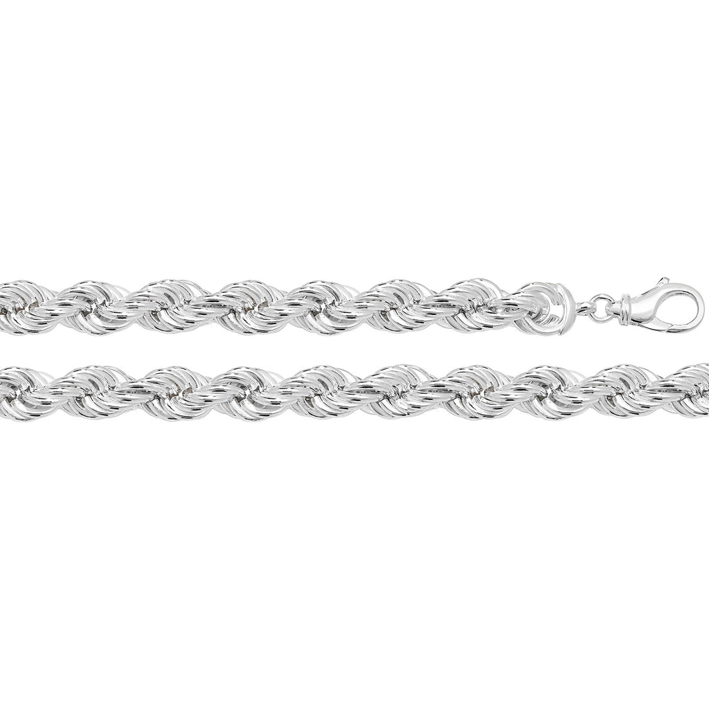 Sterling Silver Rope Chain