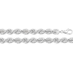 Sterling Silver Rope Chain