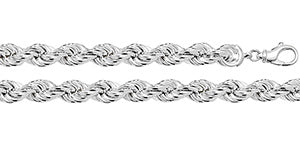 Sterling Silver Rope Chain