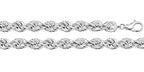 Sterling Silver Rope Chain