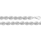 Sterling Silver Rope Chain