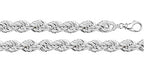 Sterling Silver Rope Chain