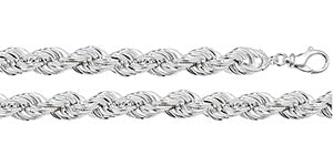 Sterling Silver Rope Chain