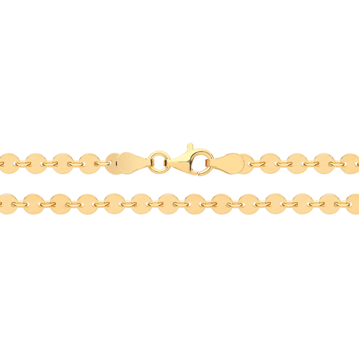 Gold Plated Sterling Silver Chain
