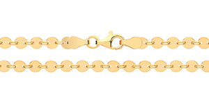 Gold Plated Sterling Silver Chain