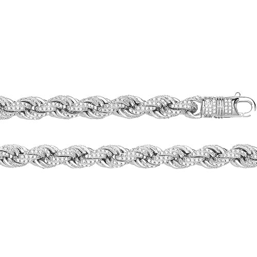 Sterling Silver Rope Chain