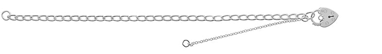 Sterling Silver Charm Bracelet