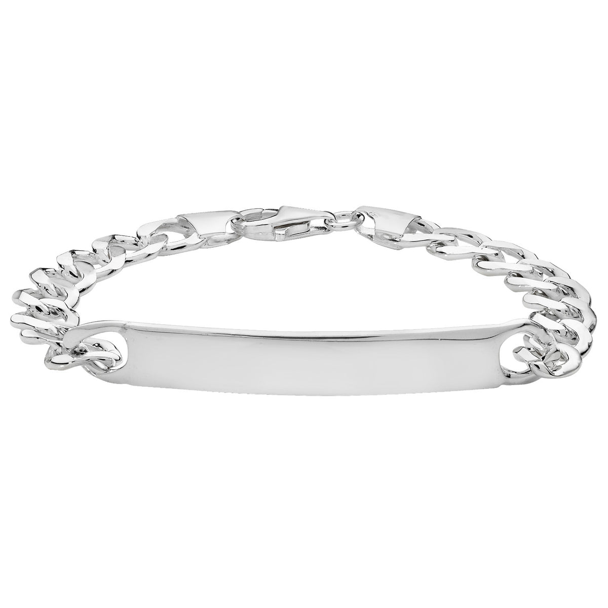 Sterling Silver Curb Bracelet