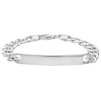Sterling Silver Curb Bracelet
