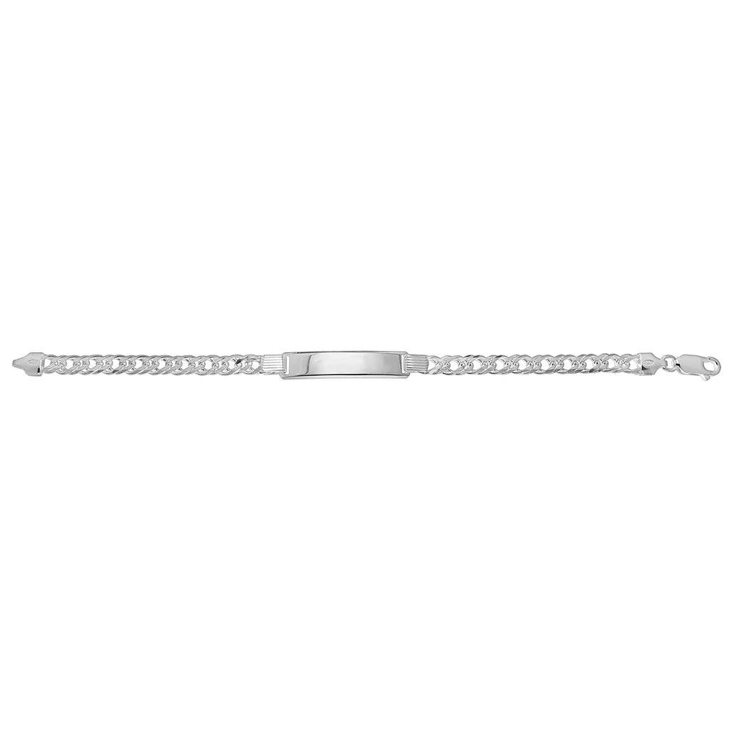 Sterling Silver Curb Bracelet