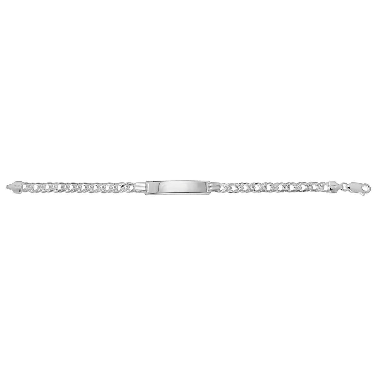 Sterling Silver Curb Bracelet