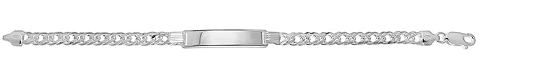 Sterling Silver Curb Bracelet