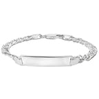 Sterling Silver Curb Bracelet