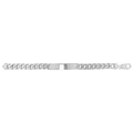 Breichled Curb Arian Sterling