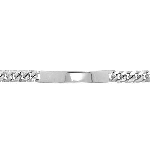 Sterling Silver Curb Bracelet