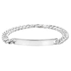 Sterling Silver Curb Bracelet