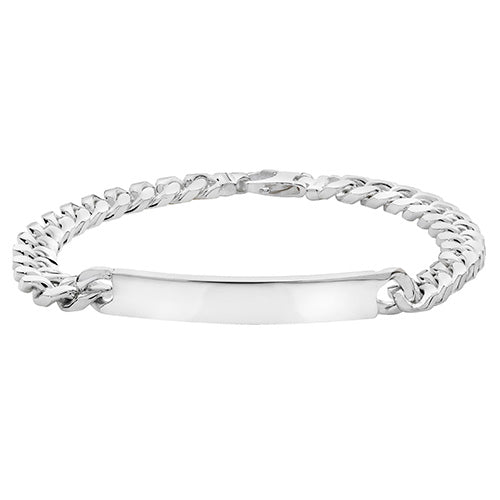 Sterling Silver Curb Bracelet